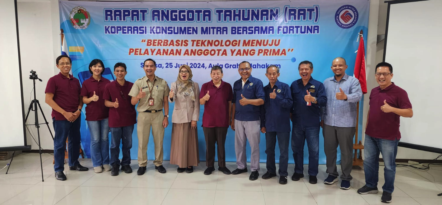 Rapat Anggota Tahunan 2023: Koperasi Konsumen Mitra Bersama Fortuna Menuju Pelayanan Prima Berbasis Teknologi